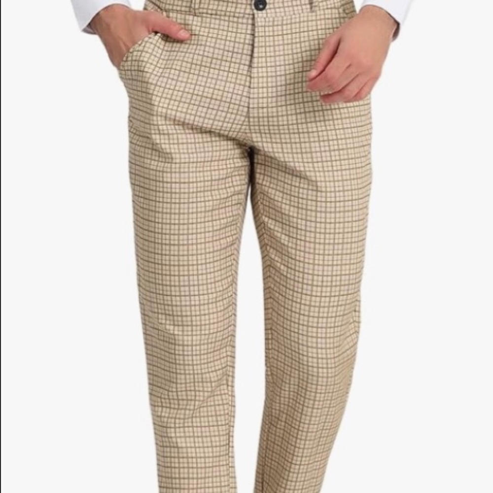 Men’s Lightweight Checked Pants